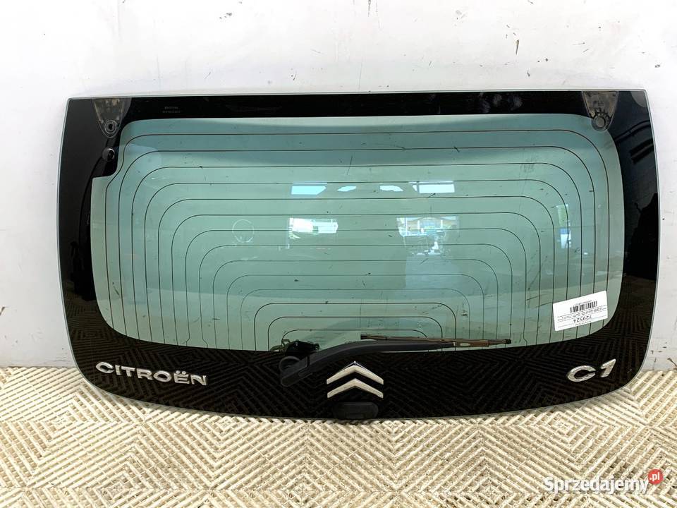 KLAPA TYŁ SZYBA CITROEN C1 Hatchback 0514 Gris