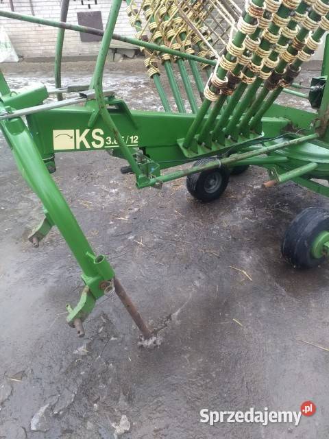 Zgrabiarka Krone do siana trawy 385 m tandem Lelów