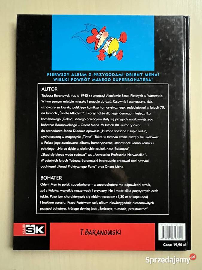 komiks ORIENT MEN Na zawsze Baranowski album Sierosław