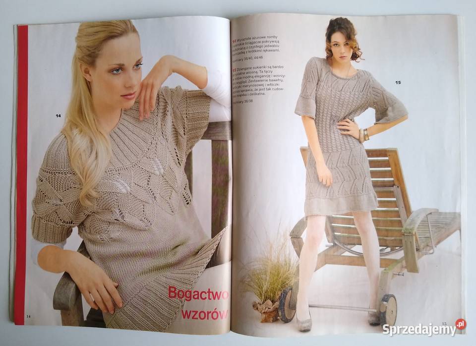 Modne Dzianiny Sandra 32011 Kultura i Rozrywka sprzedam