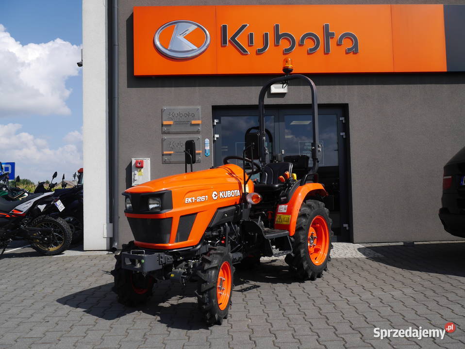Kubota EK1261 Nowy 25 Homologacja Trzebieszów