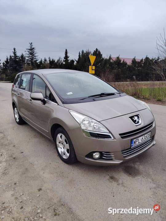 Peugeot 5008 20 HDi 150 7 Miejsc Klima 2strefowa welurowa tapicerka