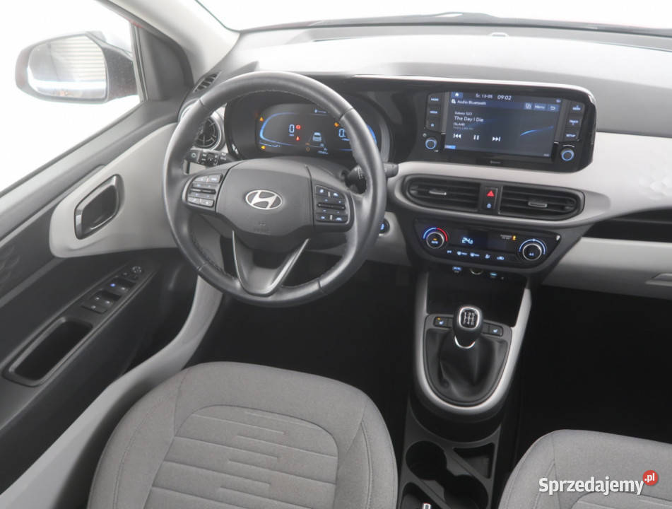 Hyundai i10 12 bordowy dolnośląskie Bielany Wrocławskie