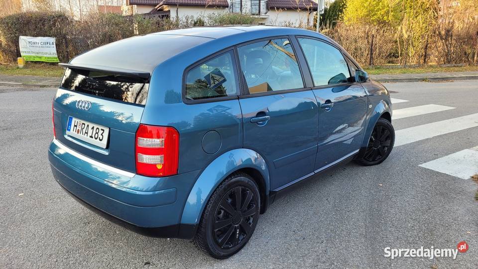 AUDI A2 14B OPŁACONY KLIMA ELEKTRYKA PIĘKNY STAN A2 świętokrzyskie Końskie