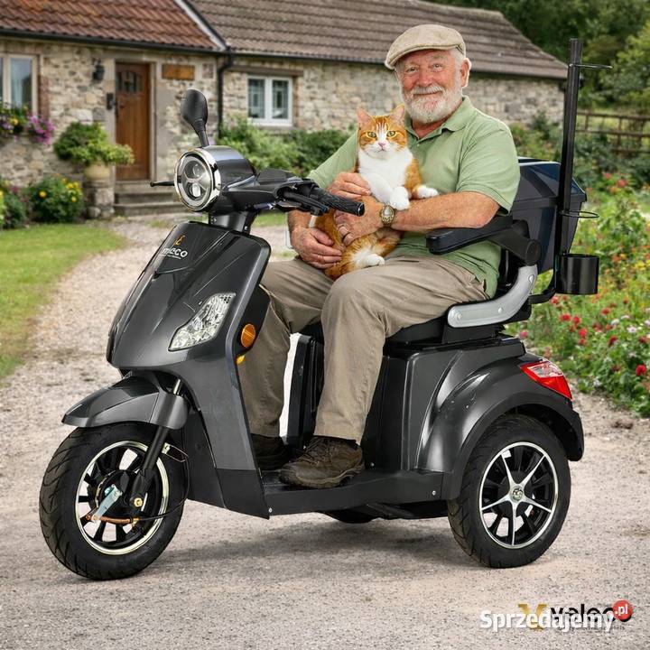RATY 0 Skuter inwalidzki elektryczny DRACO GREY sprzedam