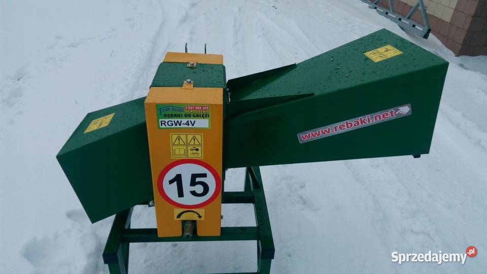 Rębak do gałęzi RGW804 zrębka długości 1418 Siedlce