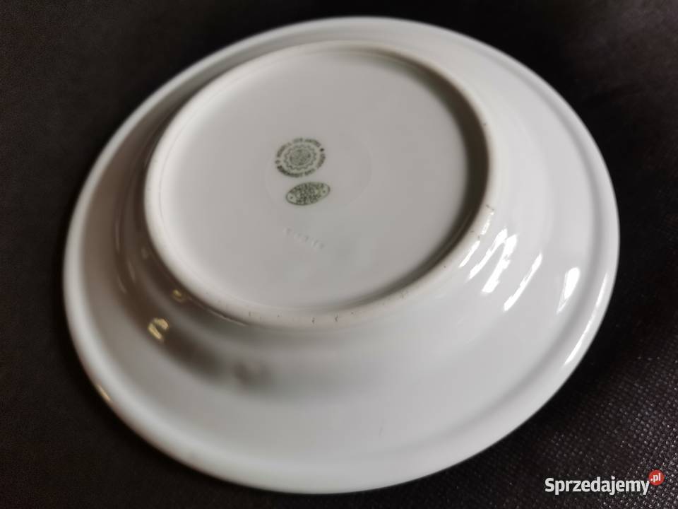 Stary talerz porcelana kantynowa III Rzesza Porcelana i szkło Siemianowice Śląskie sprzedam