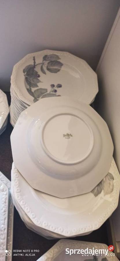 Talerz do zupy Jeżyna Rosenthal Maria Gdańsk