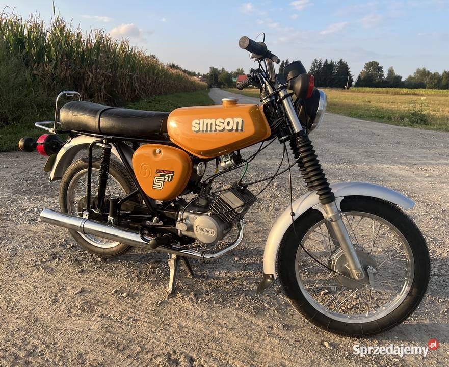 Simson s51 elektronik 1988r 49cm3 Dębica