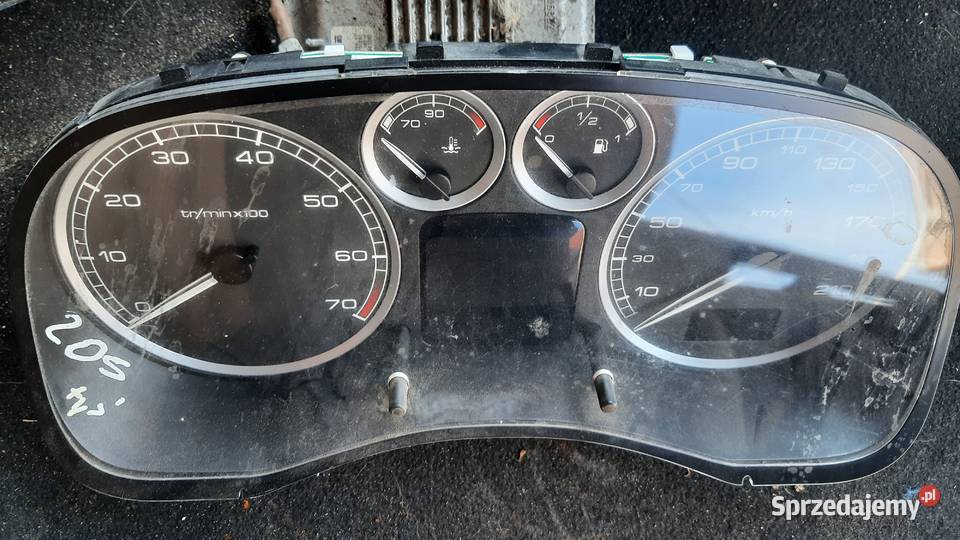 licznik prędkościomierz zegary Peugeot 307 osobowe Dębno
