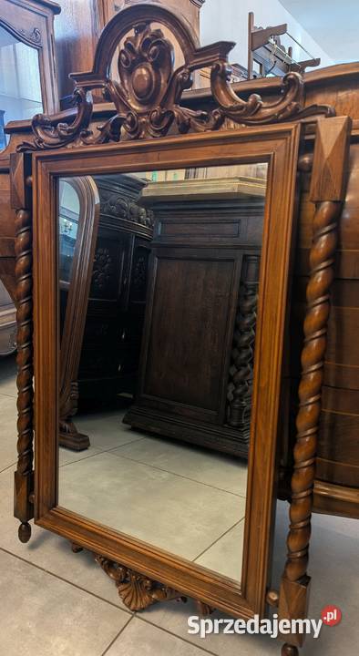 Piękne włoskie lustro orzech sklep Dąbrowa Dąbrowa Górnicza sprzedam
