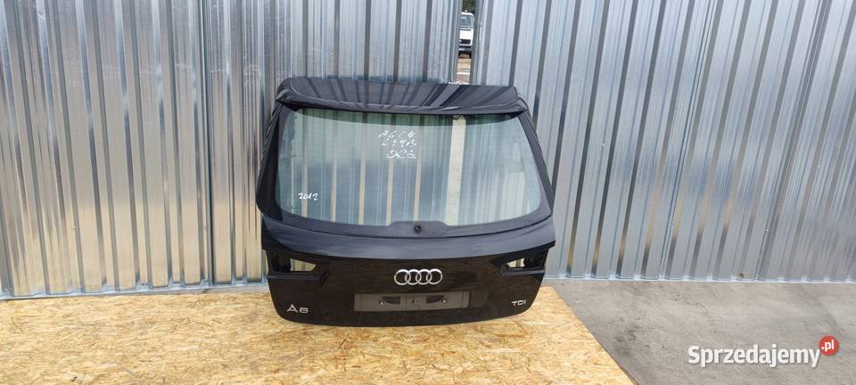 KLAPA TYLNA TYŁ AUDI A6 C7 AVANTKOMBI LY9B ORG Przystajń sprzedam
