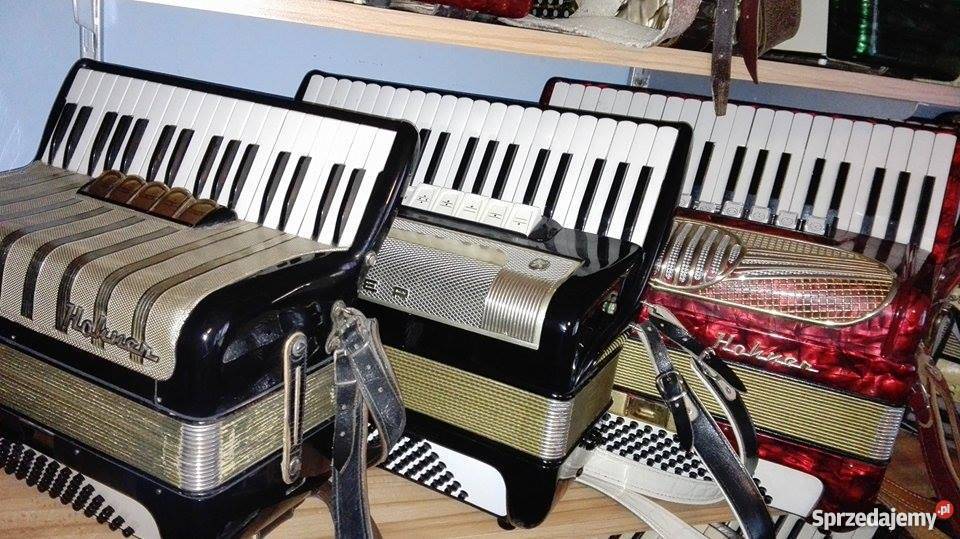 Akordeon Hohner Concerto II i kilka innych Stan Limanowa