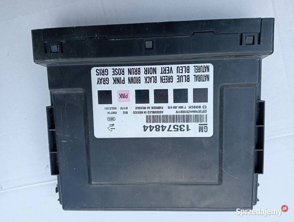 Moduł sterownik komfortu Opel Insignia 13574844 Wyposażenie wnętrza Lublin