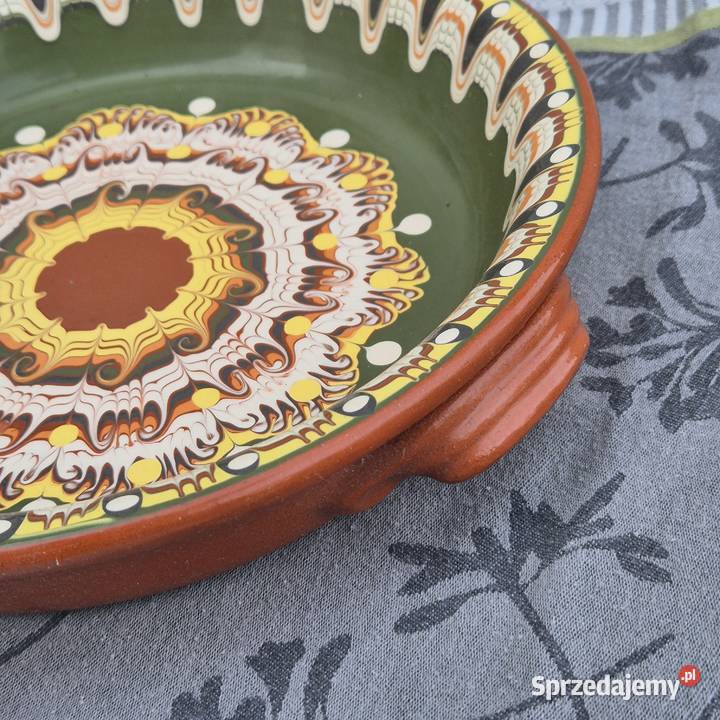 pojemnik do zapiekania do tarty kamionkowy Warszowice sprzedam