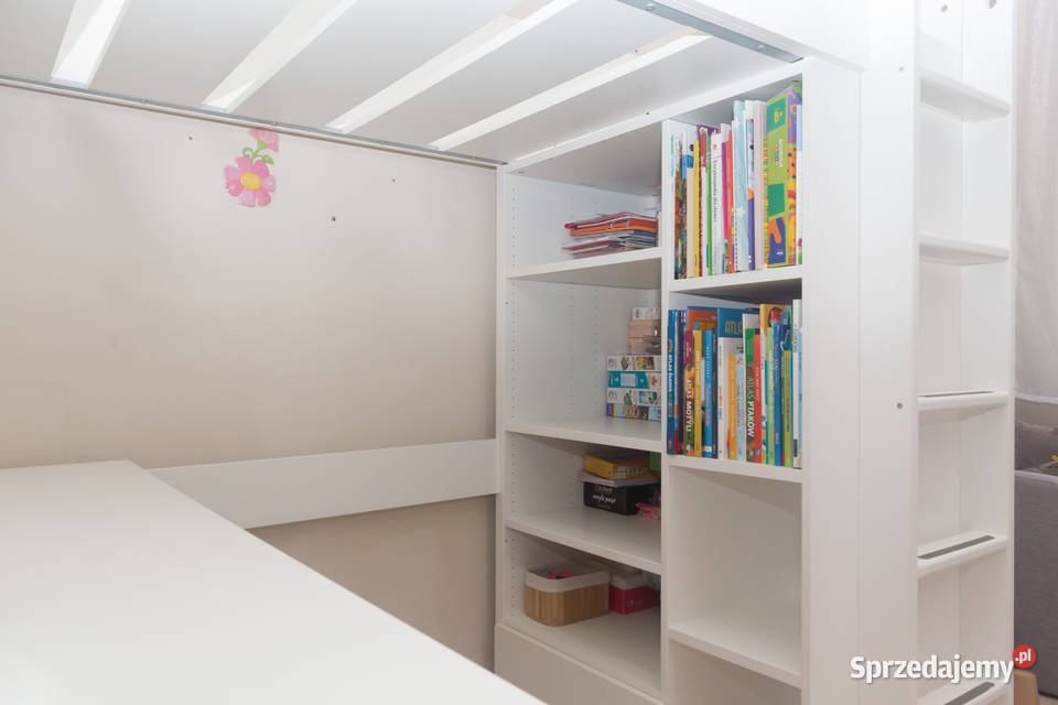 IKEA SMSTAD łóżko na antresoli z biurkiem i małopolskie Kraków