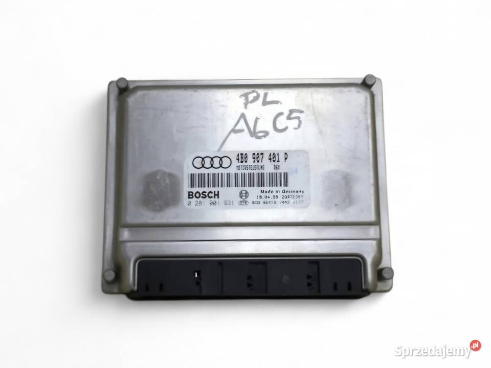KOMPUTER STEROWNIK SILNIKA AUDI A6 C5 25 TDI osobowe Komputery Działoszyce