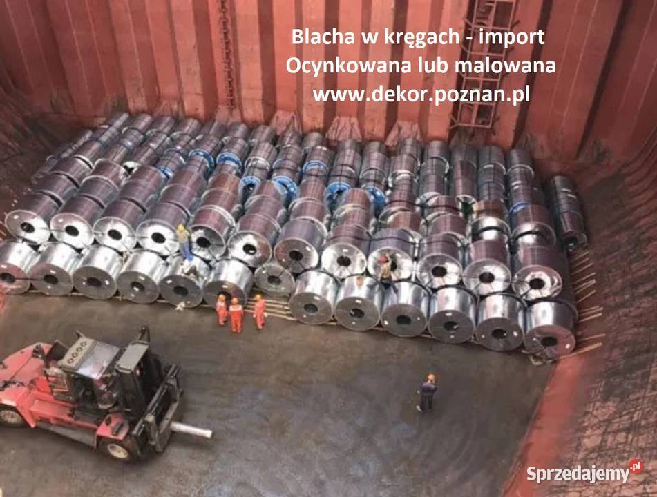 Blacha w kręgach ocynkowana powlekana malowana Poznań