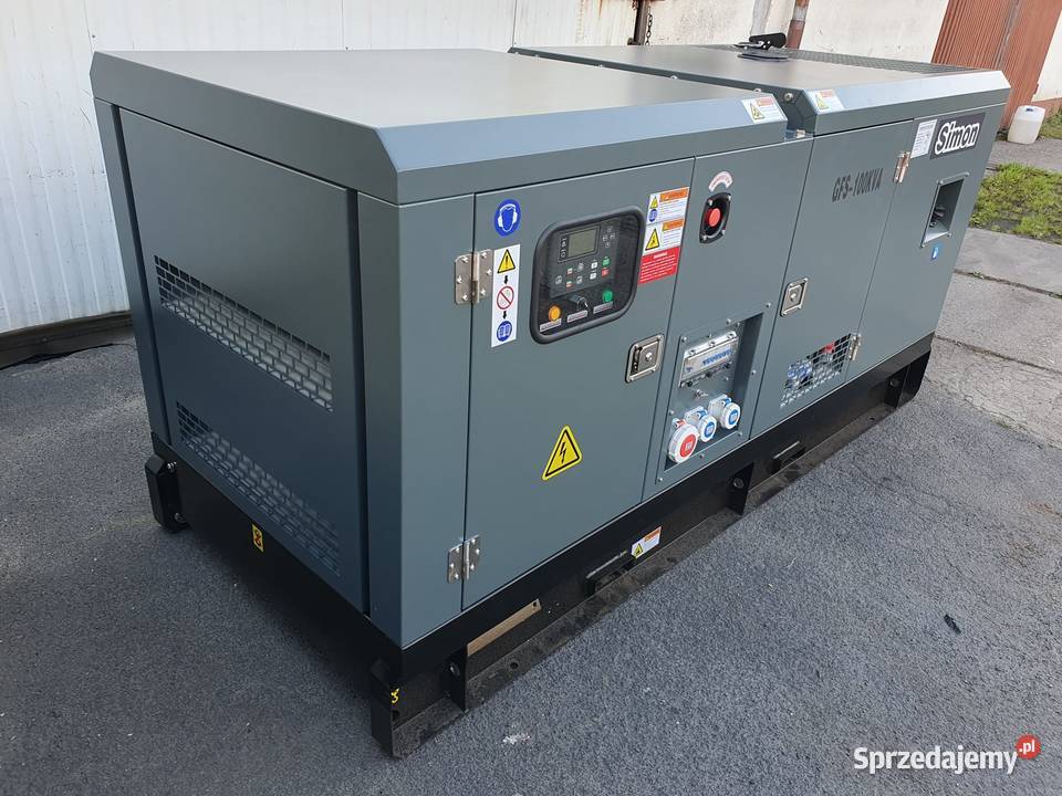 Agregat prądotwórczy 100 kVA 80 KW ATSSZR nowy kujawsko-pomorskie Gniewkowo