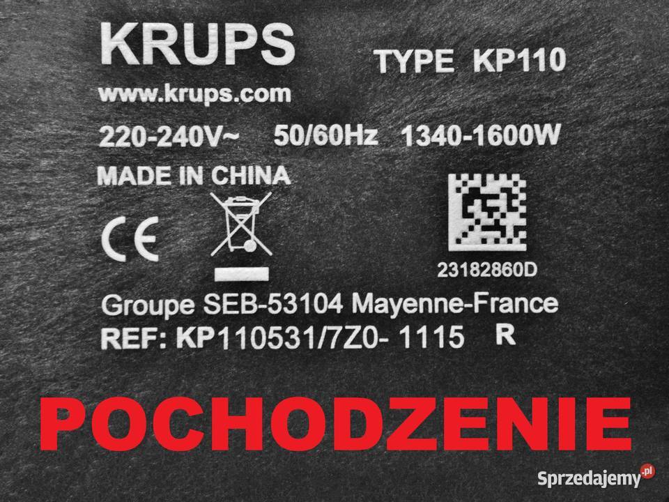 Korytko ociekowe do ekspresu Krups Oblo Type
