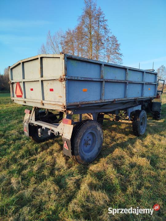 Przyczepa wywrotka d47 d55 thl hl d45 d35 łódzkie Sieradz sprzedam