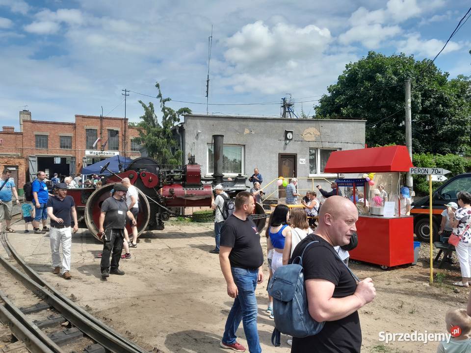 Wata cukrowa popcorn stoisko na Twoje wydarzenie wielkopolskie Piła