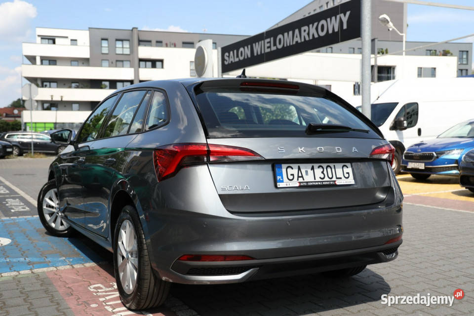 koda Scala 10 TSI 115 led tempomat czujniki Zarejestrowany w Polsce śląskie