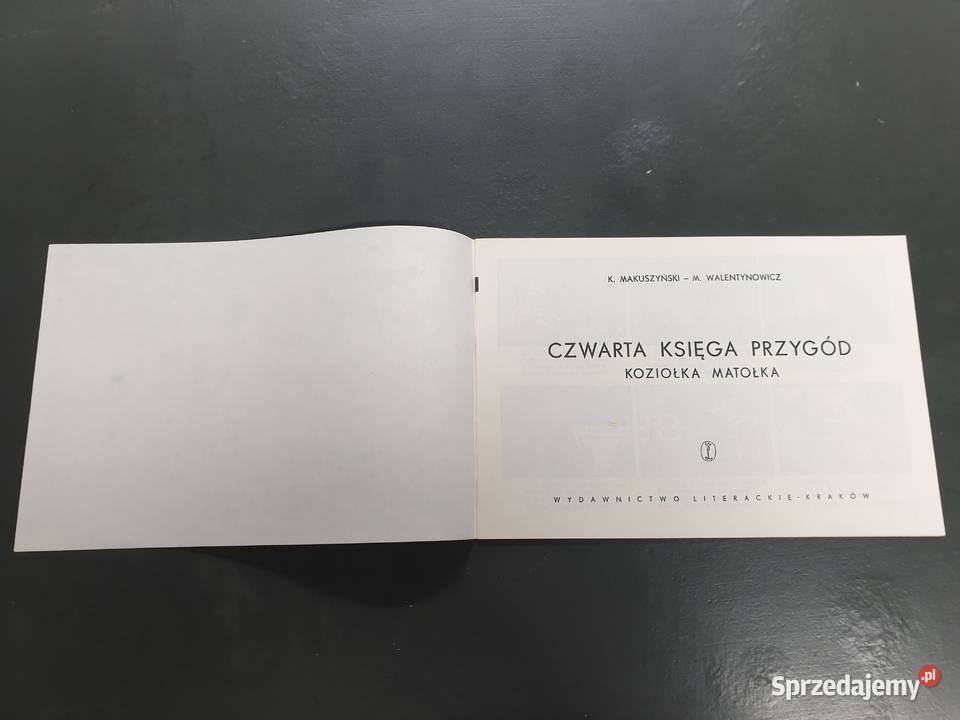 4ta Księga Przygód Koziołka Matołka 1987 stan Rok wydania 1987 Gdynia