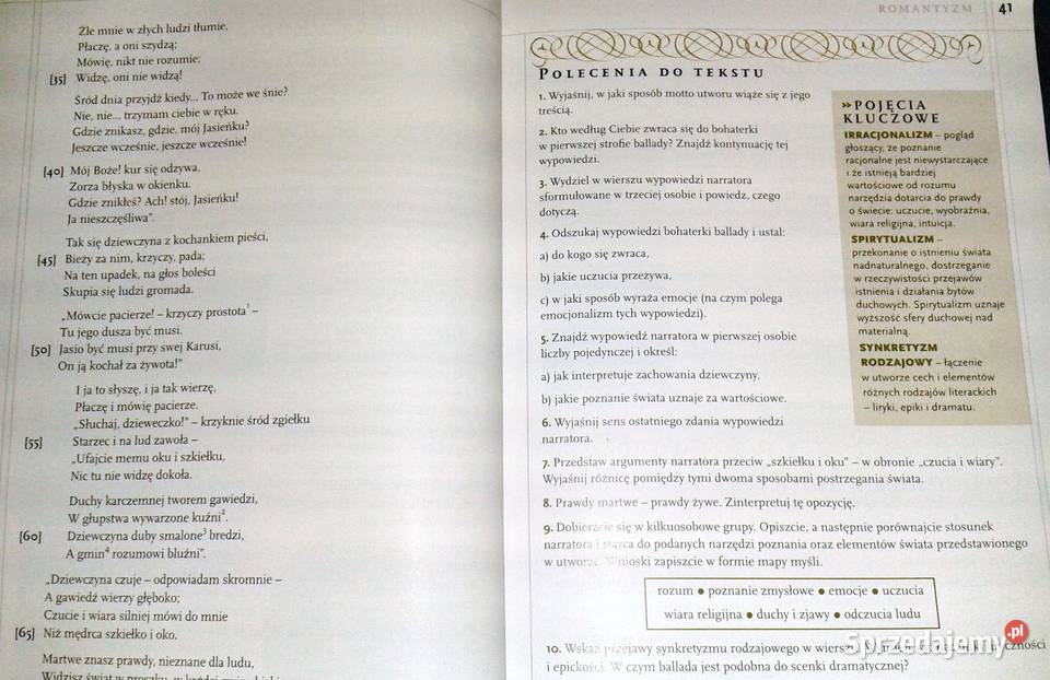 Zrozumieć tekst Zrozumieć człowieka 21 D Pozostałe lubelskie