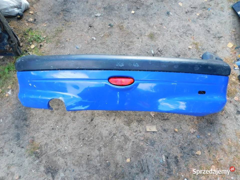 peugeot 206 zderzak kolor EGJ 5484 WYSYŁKA Żory