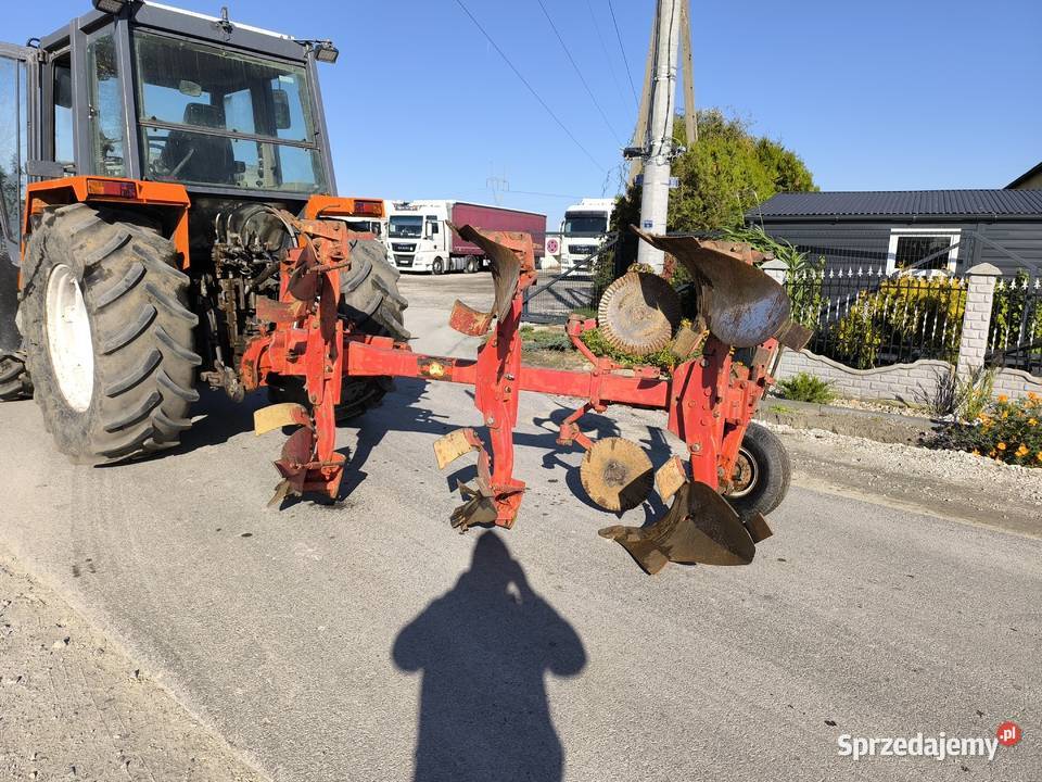 Pług 3 skibowy obrotowy Krone Mustang SLV Vario nieuszkodzony Kutno sprzedam