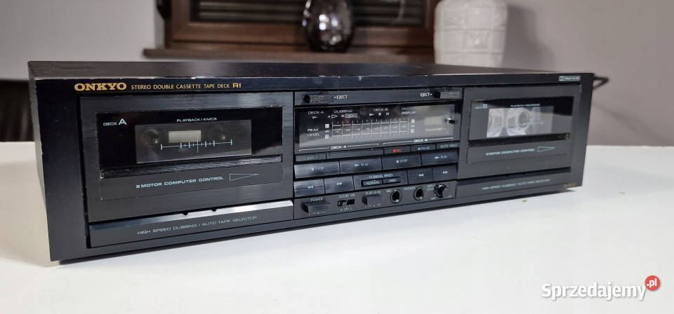 Onkyo TA W 30 TAW30 magnetofon casette deck Magnetofony Międzychód