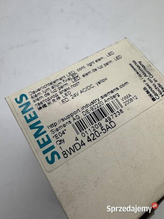 Siemens 8WD4 4205AD Moduł świetlny Pozostałe