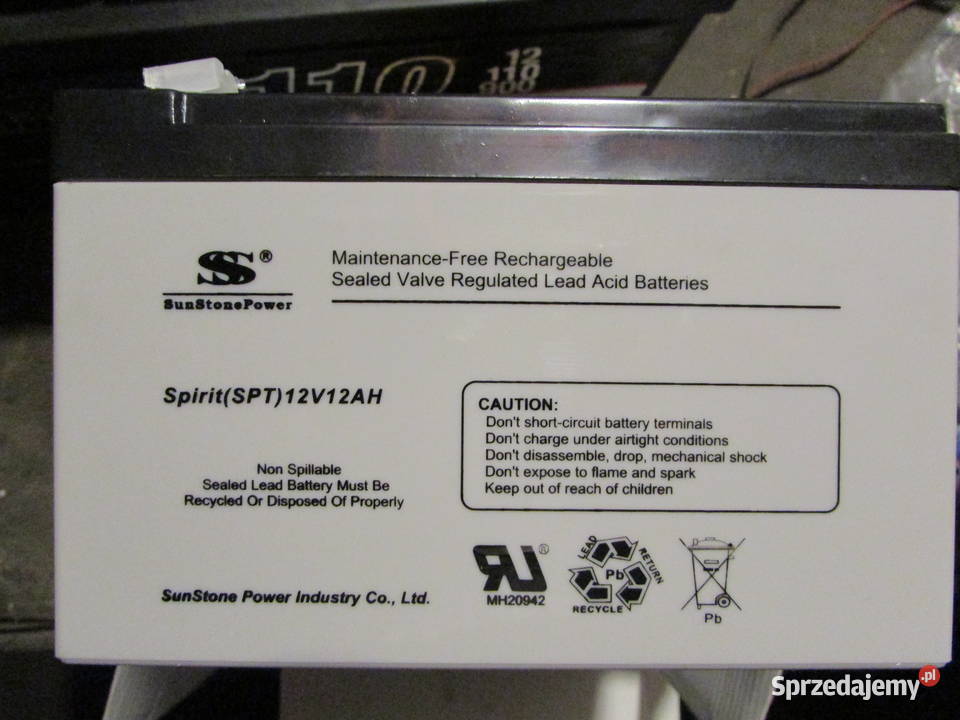 Akumulator 12V 12Ah opolskie Bogacica