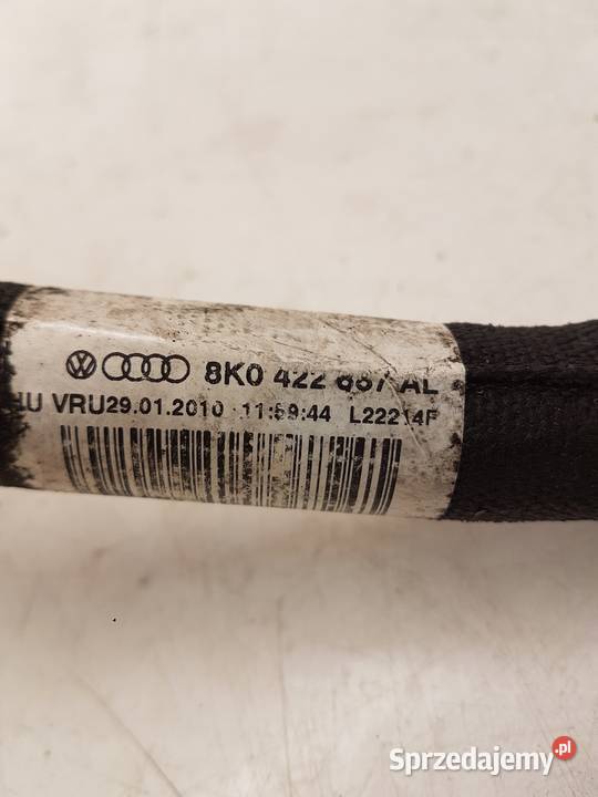 PRZEWÓD WSPOMAGANIA AUDI A4 B8 A5 Q5 8K0422887AL śląskie Przystajń