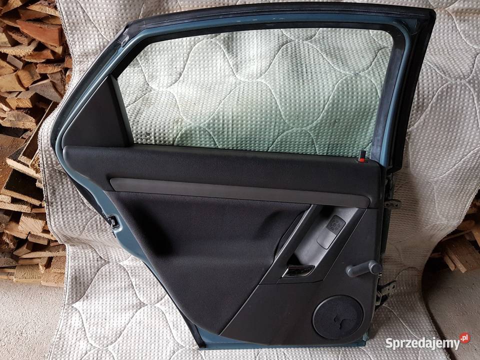 Drzwi Vectra C LewyTył 2006r Turkusowe Łagów