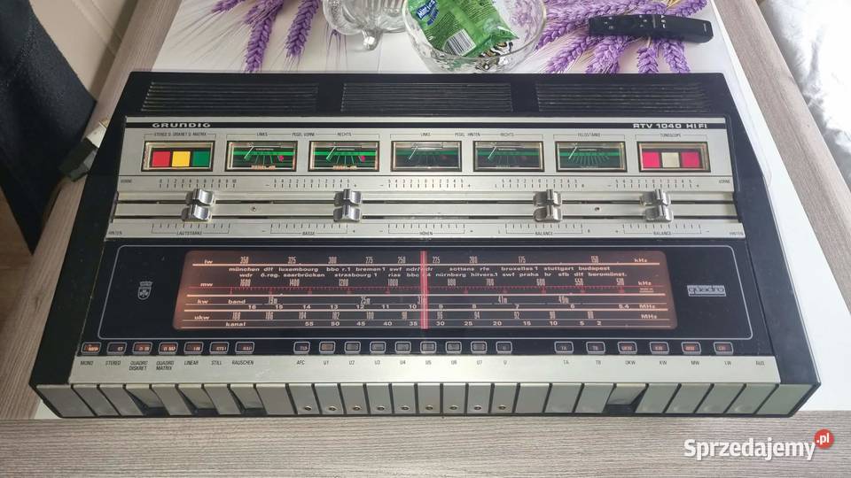 Najdroższy odbiornik w historii Grundig RTV 1040 Warta