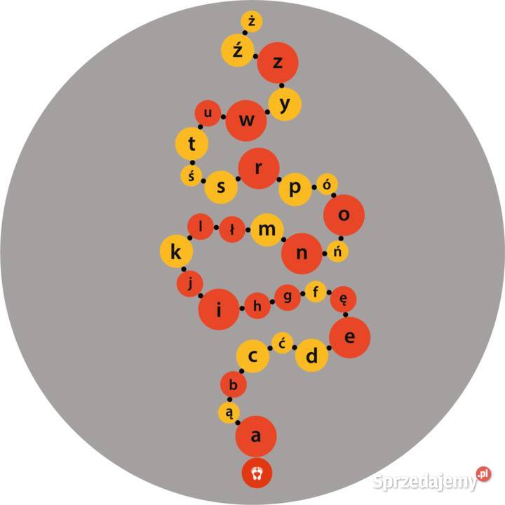 Alfabet Korale 250x530 gra podwórkowa gra opolskie Opole