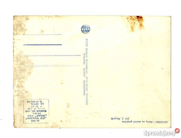 KŁODZKO HERBY NA MOŚCIE GOTYCKIM POCZTÓWKA Krynki