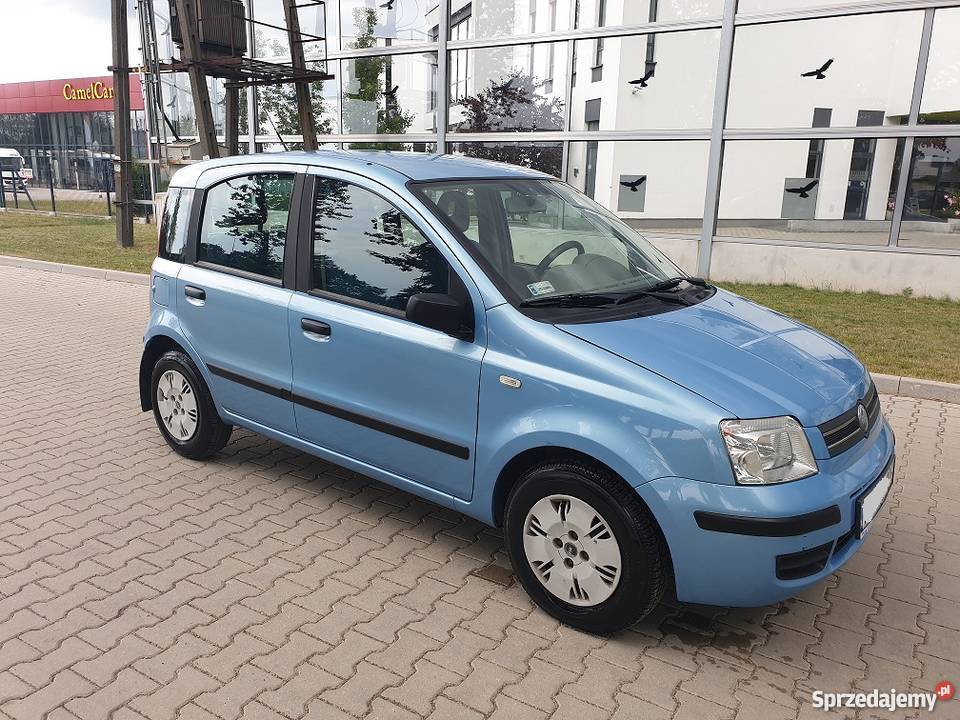 Fiat Panda 12 Benzyna 2003 II wł Ksiązka Poznań