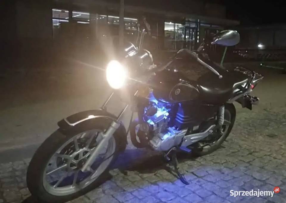 Motocykl Yamaha YBR 125 Custom na wtrysku kat B Yamaha podlaskie Suwałki