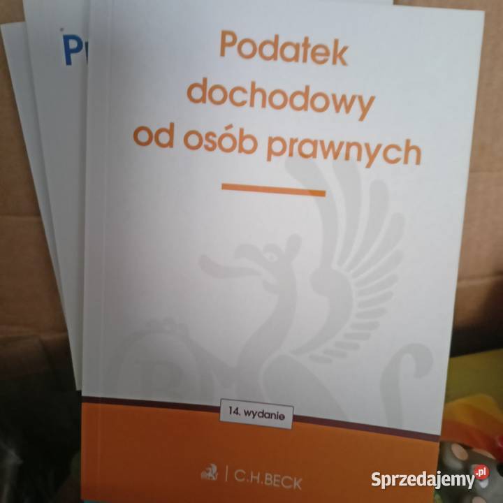Podatek dochodowy osób prawnych książki wysyłka
