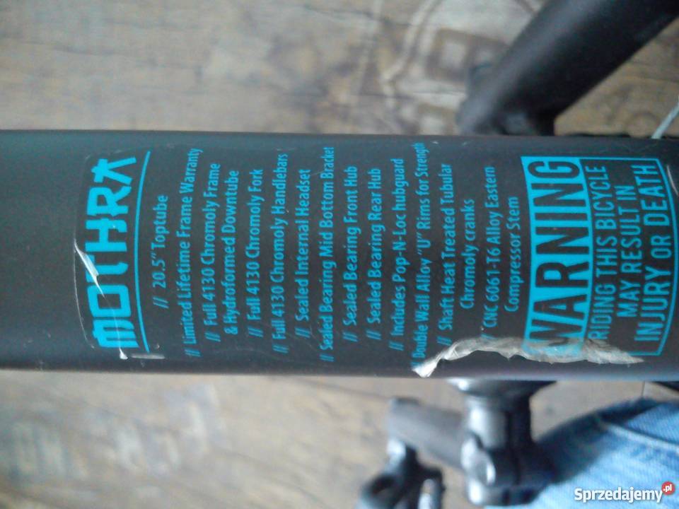 Rower BMX Mothra eastern bikes Gorzów Wielkopolski