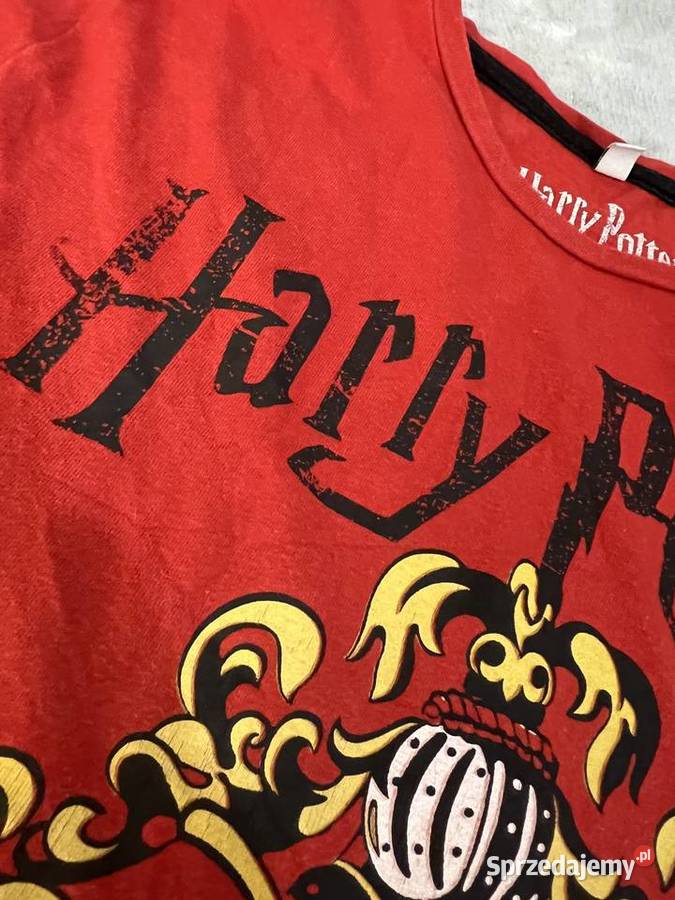 Koszulka tshirt czerwona z krótkim rękawem Harry podkarpackie Jasło