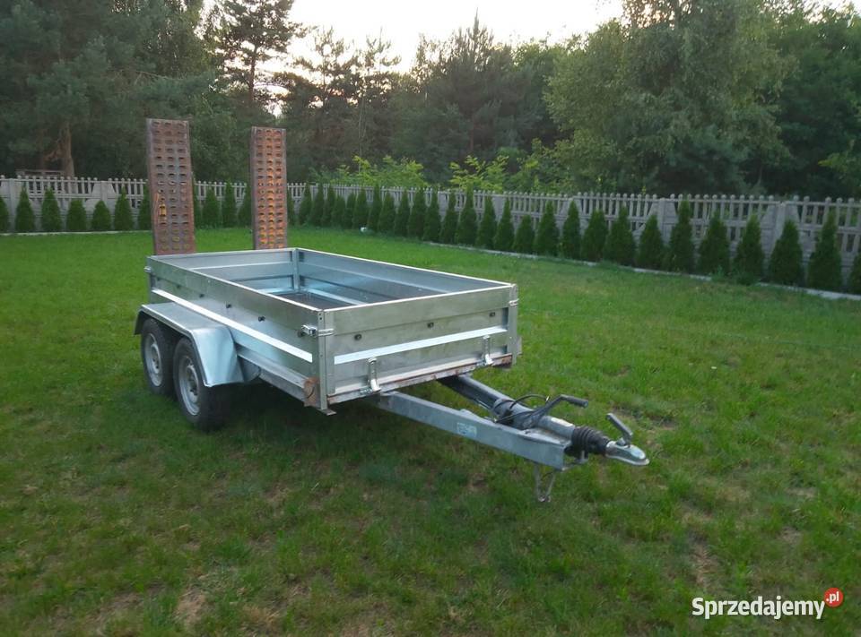 Przyczepka samochodowa Meyer Dmc 2 tony cała Burtowe i plandeki Kalisz sprzedam