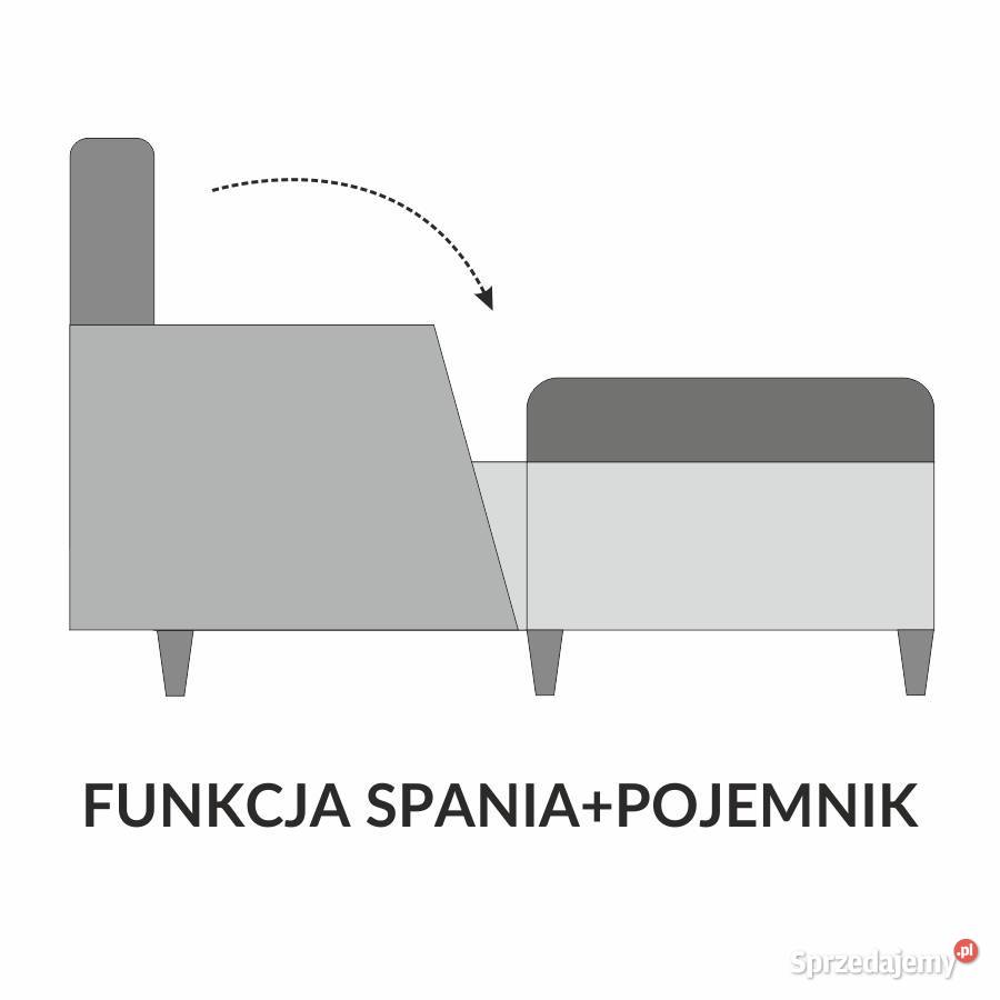 Kanapa sofa HAMAR skandynawska rozkładana lubuskie