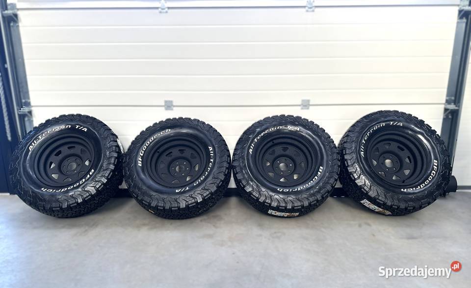 Komplet Kół OffRoad Felgi stalowe 16 Opony Pasłęk