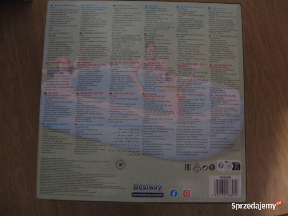 Dmuchany basen ogrodowy BESTWAY foto nowy Olsztyn