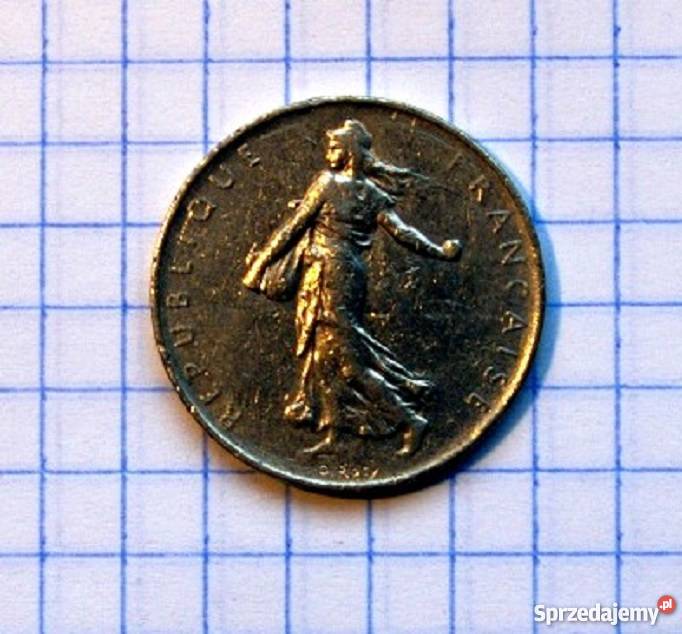 1 FRANK 1 FRANC 1970 FRANCJA lubelskie Piszczac sprzedam