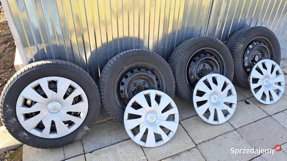 Komplet kół z oponami zimowymi 18560R15 Toyota Grabki Duże